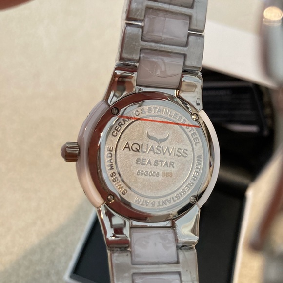 Aquaswiss Sea Star White and Silver Watch - Picture 6 of 7